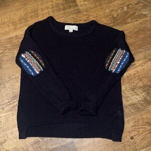 Medium Navy Blue Vintage Havana Sweater